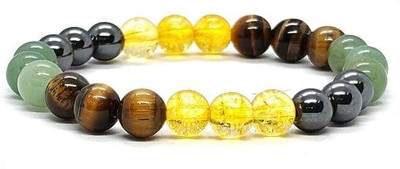 SUKHAD Crystal Beads, Agate, Crystal, Jade Bracelet