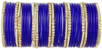 RADHA MOHAN EMPIRE Glass Bangle Set(Pack of 36)