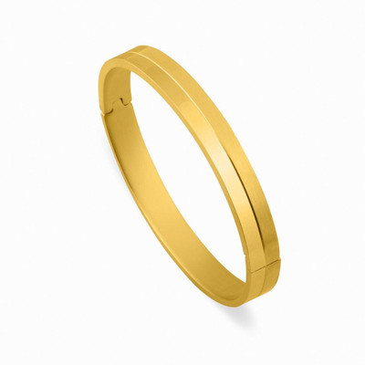 MAME CREATION Stainless Steel Gold-plated Kada