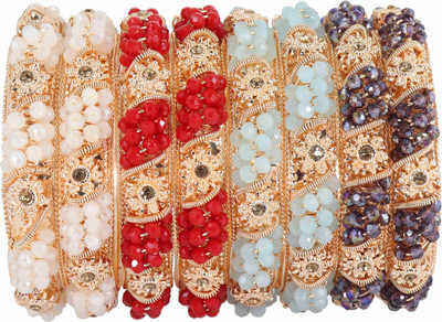 NMII Alloy Zircon Kada(Pack of 8)