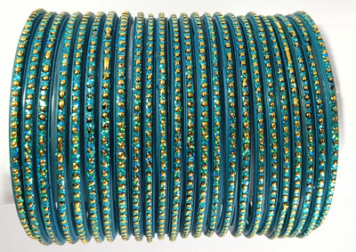 RIJB Glass Bangle Set(Pack of 24)