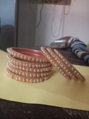 BUNTYBABLI Glass Bangle Set