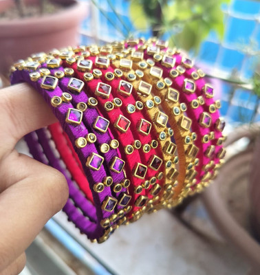 sreearts Dori Bangle Set(Pack of 4)