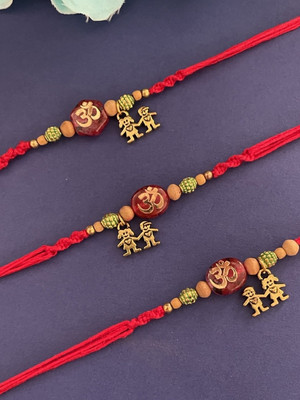 Digital Dress Room Brass Gold-plated Bracelet(Pack of 3)
