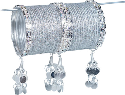 IN INNAKA Metal Bangle Set(Pack of 40)