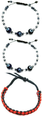 KINGSTYLEIMPEX Plastic Charm Bracelet(Pack of 3)