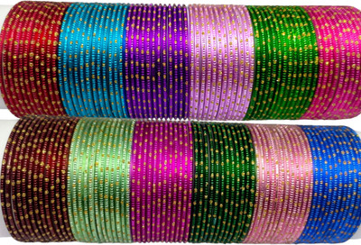 Shree Kriti Metal Enamel Bangle Set(Pack of 144)