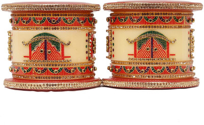 Beniwal Collection Plastic Bangle Set(Pack of 18)