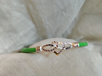 Celestial Sterling Silver Bangle