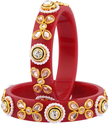 Efulgenz Alloy Bangle Set(Pack of 2)