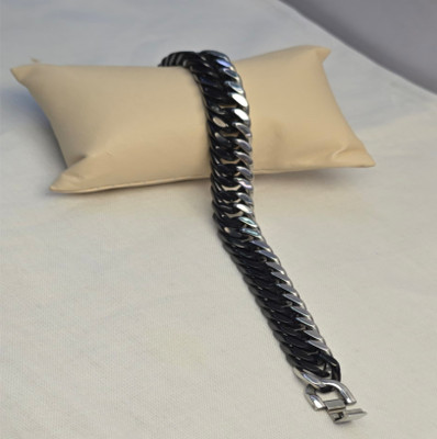 Seven Star Silver Ruby Silver Bracelet