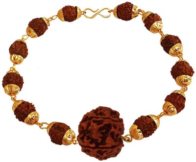 Jewelswonder Brass, Wood Bracelet