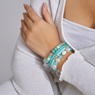 Joker & Witch Alloy Bracelet Set(Pack of 4)