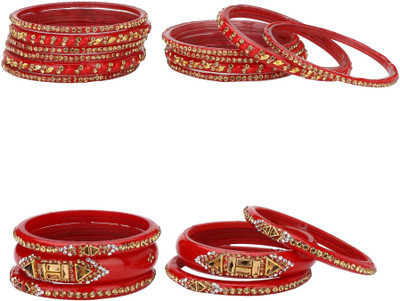 1st Time Glass Bangle Set(Pack of 18)