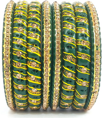 lahticollection Lac Bangle Set(Pack of 8)