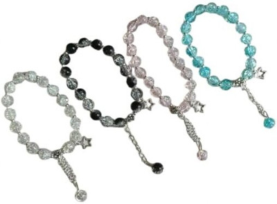 Mahitex Plastic Charm Bracelet(Pack of 4)