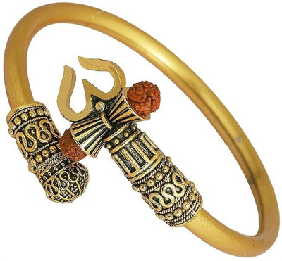 TrendsByAura Brass Gold-plated Kada