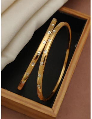 arches Brass Kada(Pack of 2)
