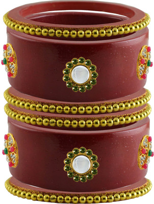 Vidhya Kangan Brass Bangle(Pack of 6)