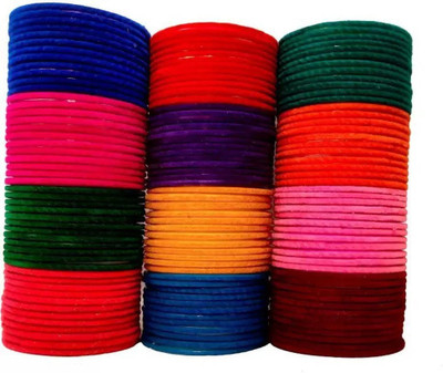 mahakalji Glass Bangle Set(Pack of 144)