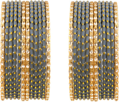 Jewar Mandi Metal, Brass, Alloy Bangle Set