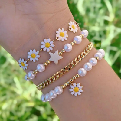 Korezave Alloy Bracelet(Pack of 4)