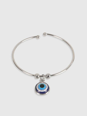 NEERAJYOTII Alloy Beads Silver Bracelet