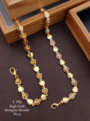 KARMASALESJEWELLERY Alloy Zircon Gold-plated Bracelet