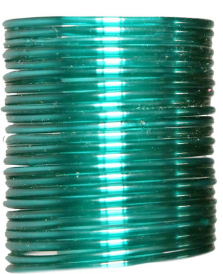 Beniwal Collection Glass Bangle Set(Pack of 24)