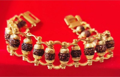 Divine rudras Alloy Gold-plated Bracelet