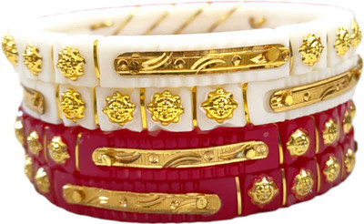 Ashia Retails Plastic Bangle(Pack of 4)