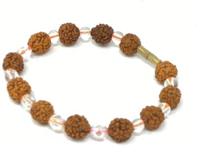 DIVINE SOUVENIRS Wood, Crystal Crystal Bracelet Set