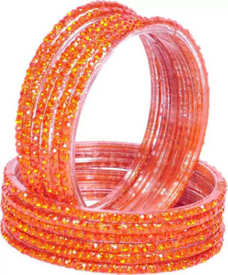 RADHA MOHAN EMPIRE Glass Bangle Set(Pack of 12)
