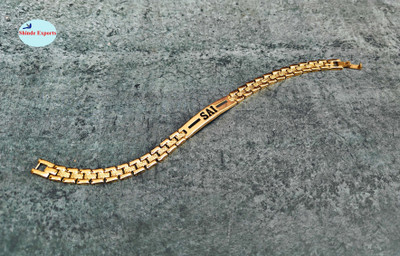 shinde exports Brass, Alloy Gold-plated, Titanium Bracelet