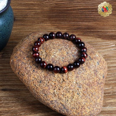 dr of astro gems and jewels Tiger's Eye Beads Bangle