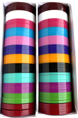 hand kkrafts Plastic Bangle Set(Pack of 72)