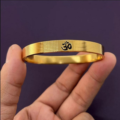 MAME CREATION Stainless Steel Gold-plated Kada