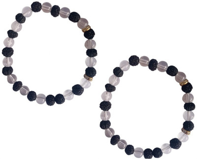 dr. shrimali & astro science Rudraksha Bracelet(Pack of 2)