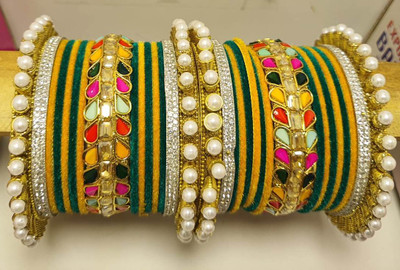 SP PHOTO CHURA Metal Bangle Set(Pack of 2)