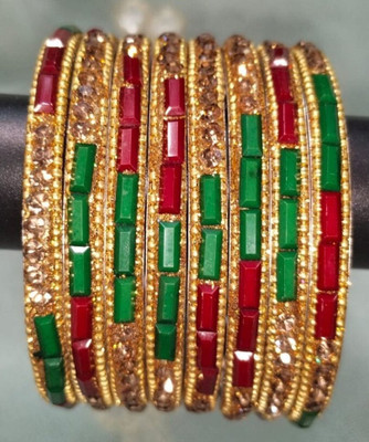 SHREE VASU Alloy Bangle Set(Pack of 8)