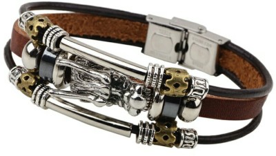 University Trendz Leather Bracelet