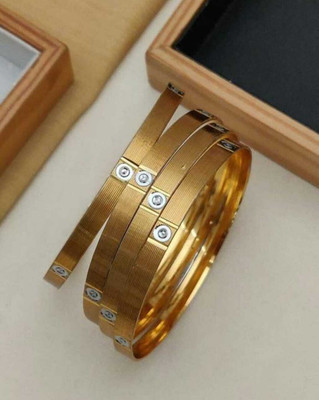 YuviKrissh Alloy Bangle Set(Pack of 4)