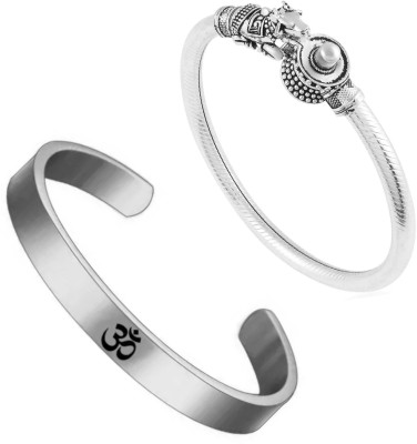 Neerajyoti Silver, Sterling Silver Bracelet Set(Pack of 2)