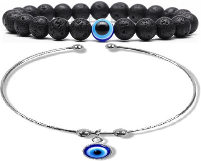 IKONKARR Metal, Stone Bracelet(Pack of 2)
