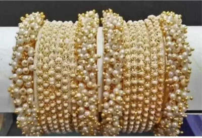 YUVI ENTERPRISES Metal Bangle Set(Pack of 10)