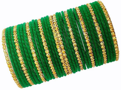 DURGANSH Glass Bangle Set(Pack of 34)