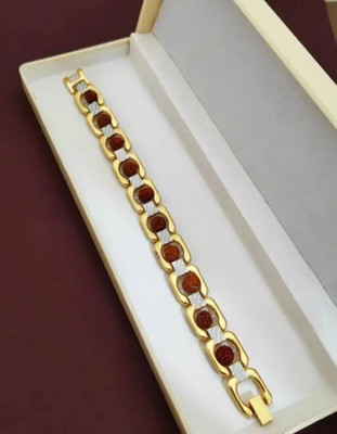 Elegance Rudraksha Gold-plated Bracelet