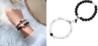 P R Production Brass Bracelet(Pack of 2)