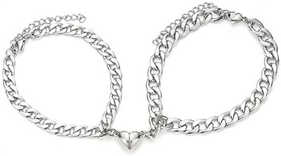 Neerajyoti Stainless Steel Bracelet(Pack of 2)