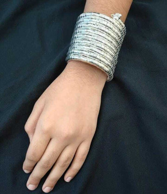 Samridhi DC Alloy Sterling Silver Bangle